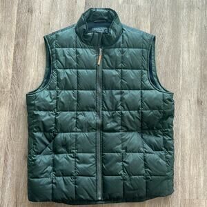 J.Crew Box-Quilted PrimaLoft Vest